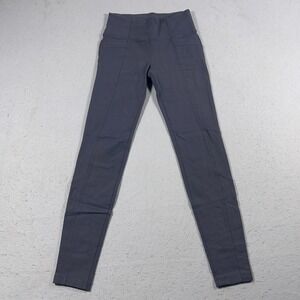 Athleta Elation Pants Women XS High Rise Black Stretch Yoga Leggings Pocket